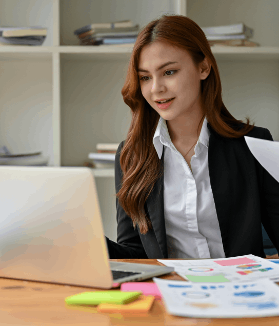 Translator providing certified translation services for real estate agreements required by USCIS, helping clients.