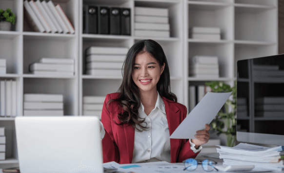 A certified translator working on accurate Divorce Certificate Translation Services in New York for legal submission.