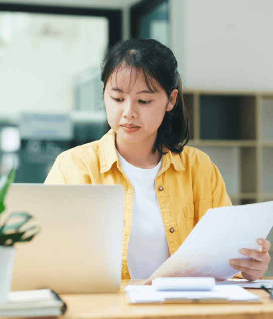 Client utilizing certified translation for financial documents in New York City to comply with legal standards.